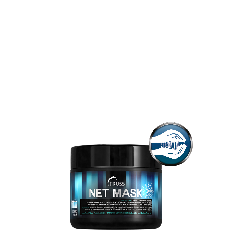 Net Mask Conditioning Mask Fiber Effect Intelligent Hair Repair Nano-regenerator Elements Hydration Reconstruction Nourishment