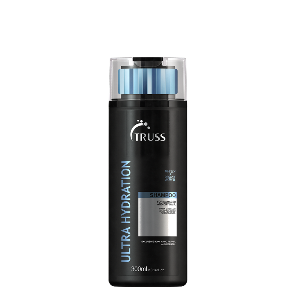 Ultra Hydration Plus Shampoo Ultra-dry Damaged Hair Hi-Tech Organic Actives