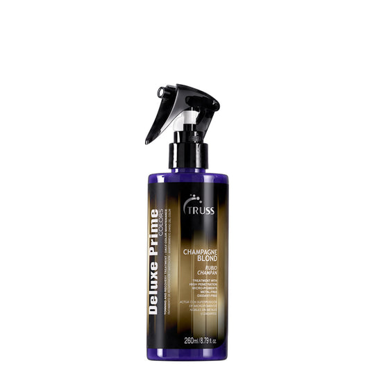 Deluxe Prime Colors Champagne blond treatment with high penetration micro-pigments metal free oxidant free