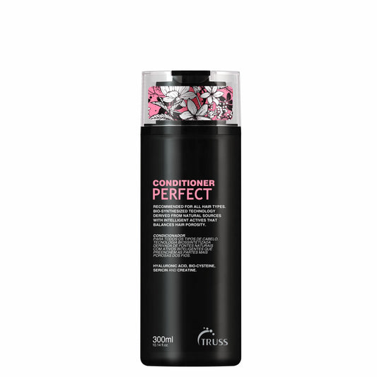 Perfect Conditioner All Hair Types Bio-Synthesized Technology Derived from natural Sources Intelligent actives Balances Hair Porosity